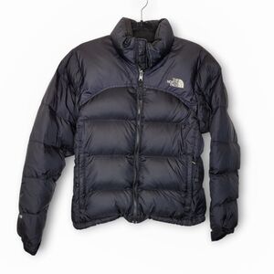 North Face Nuptse 700 Down Puffer Coat S Black